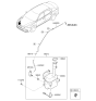 Diagram for 2017 Kia Cadenza Washer Reservoir - 98621F6000