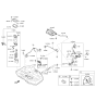 Diagram for 2019 Kia Cadenza Fuel Level Sensor - 94460C1000