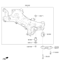 Diagram for Kia Cadenza Front Cross-Member - 62405F6050