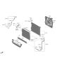 Diagram for Kia Radiator fan - 25380P0000