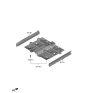 Diagram for 2023 Kia Sportage Floor Pan - 65100P1000