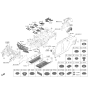 Diagram for 2023 Kia Sportage Dash Panels - 84120P1010