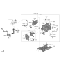 Diagram for 2021 Kia Sorento Water Pump - 369103D921