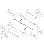 Diagram for 2024 Kia Sportage Axle Shaft - 49600N7000