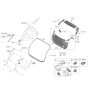 Diagram for 2023 Kia Sportage Lift Support - 81830P1200