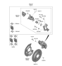 Diagram for Kia Sportage Brake Caliper - 58210N9150