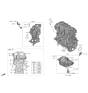 Diagram for Kia Soul Crankshaft Seal - 214432B020