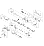 Diagram for 2023 Kia Sportage Axle Shaft - 49500CH000