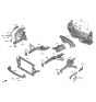 Diagram for 2024 Kia Sportage Dash Panels - 64300CH001