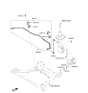 Diagram for 2023 Kia Sportage Sway Bar Kit - 54810N9000