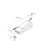 Diagram for 2023 Kia Sportage Antenna - 96210P1200BB2