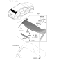 Diagram for 2023 Kia Sportage Spoiler - 87210P1000MGG