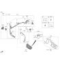 Diagram for 2023 Kia Sportage A/C Hose - 97775P0100