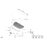 Diagram for 2023 Kia Sportage Lift Support - 81170P1000