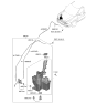 Diagram for 2023 Kia Sportage Washer Pump - 98610P1100