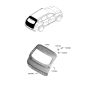 Diagram for 2022 Kia EV6 Liftgate Hinge - 72910GI000