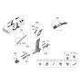 Diagram for Kia Sportage Car Speakers - 96310P1000