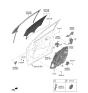 Diagram for Kia Sportage Door Lock - 81310P1010