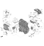 Diagram for Kia Niro EGR Valve - 2845003HA0