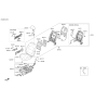 Diagram for 2019 Kia Niro EV Air Bag Control Module - 88920G5500