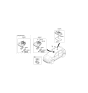Diagram for 2020 Kia Niro Interior Light Bulb - 92805D9000HGC