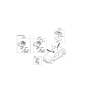 Diagram for 2021 Kia Niro EV Interior Light Bulb - 92805D9000HGC