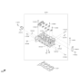 Diagram for Kia Niro Cylinder Head - 2210003HA0