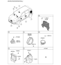 Diagram for 2020 Kia Sportage Car Speakers - 96350F2100