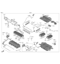 Diagram for 2018 Kia Niro Battery Cable - 91855G5010