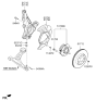 Diagram for 2022 Kia Seltos Wheel Bearing - 51750F2000