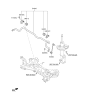 Diagram for 2021 Kia Niro Sway Bar Kit - 54810G2000