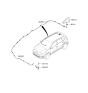 Diagram for Kia Niro Antenna - 96240G5200