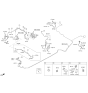 Diagram for 2020 Kia Niro Hydraulic Hose - 58738G2500