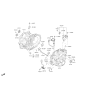 Diagram for 2021 Kia Niro Bellhousing - 431152B001