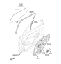 Diagram for Kia Niro Window Motor - 83460G5000