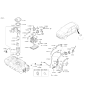 Diagram for 2021 Kia Niro PCV Valve Hose - 31459G2650