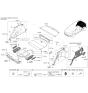 Diagram for 2018 Kia Niro Interior Light Bulb - 92620B2200