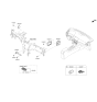 Diagram for Kia Niro Body Control Module - 954B0G5AE0