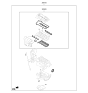 Diagram for Kia Niro Cylinder Head Gasket - 2091003U08