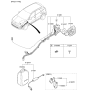 Diagram for 2021 Kia Niro Door Lock Actuator - 91999G7110