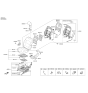 Diagram for 2020 Kia Niro Seat Cushion - 88100G5121DPS