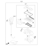 Diagram for Kia Soul Cylinder Head Gasket - 209102EU13