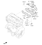 Diagram for Kia Forte Exhaust Manifold - 285102ELD0