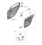 Diagram for 2021 Kia Forte Power Window Switch - 93590M6050GBU