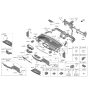 Diagram for 2021 Kia Forte Steering Column Cover - 84852M7100WK