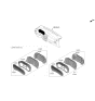 Diagram for 2021 Kia Forte Speedometer - 94011M7410