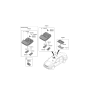 Diagram for 2020 Kia Sportage Dome Light - 928913S000WK