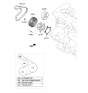 Diagram for Kia Forte Water Pump - 251002B710