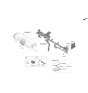 Diagram for Kia Forte Ignition Switch - 93500M6000