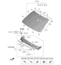 Diagram for 2022 Kia Forte Weather Strip - 86430M6000